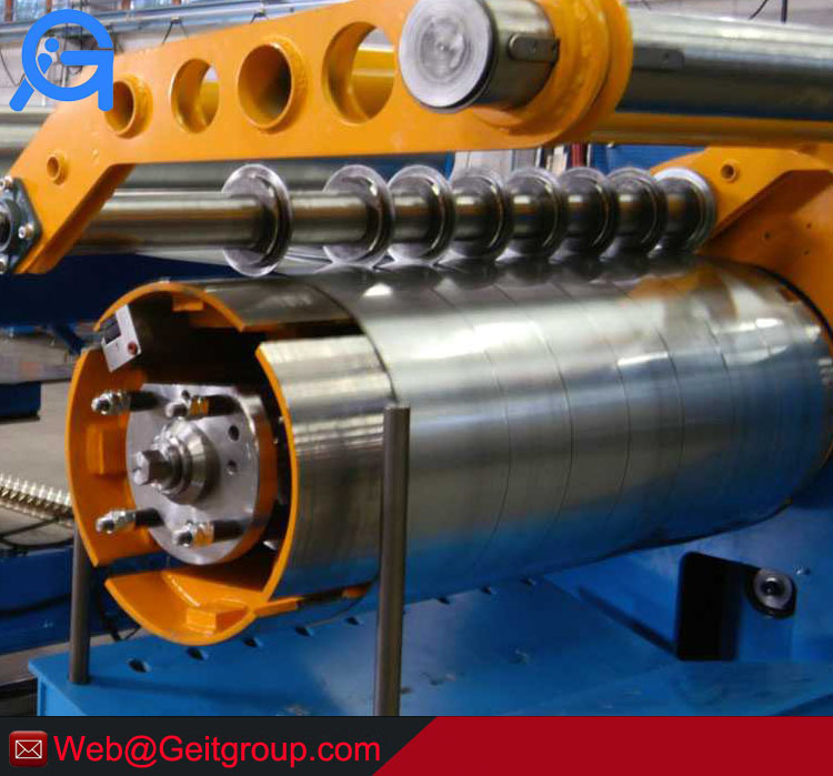 Heavy duty steel slitting line